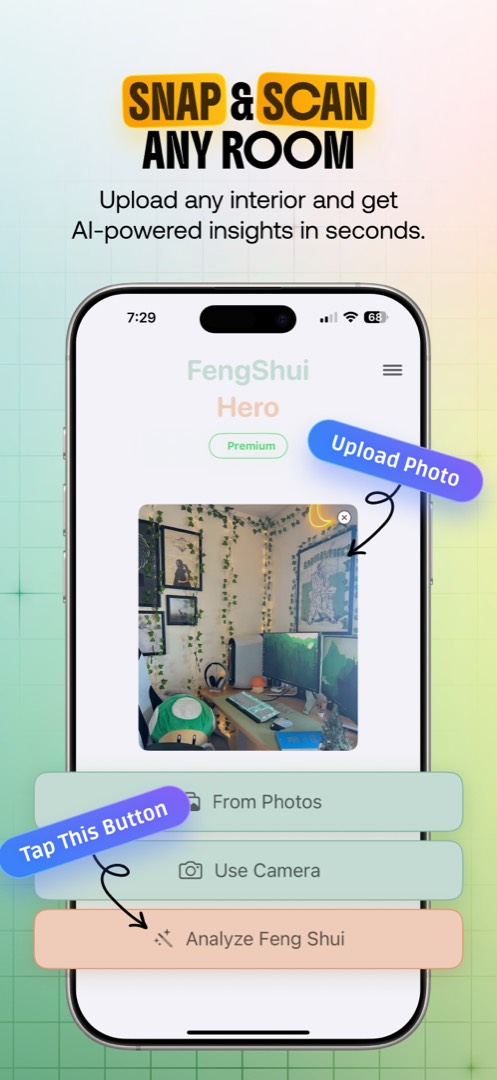 Snap and scan any room