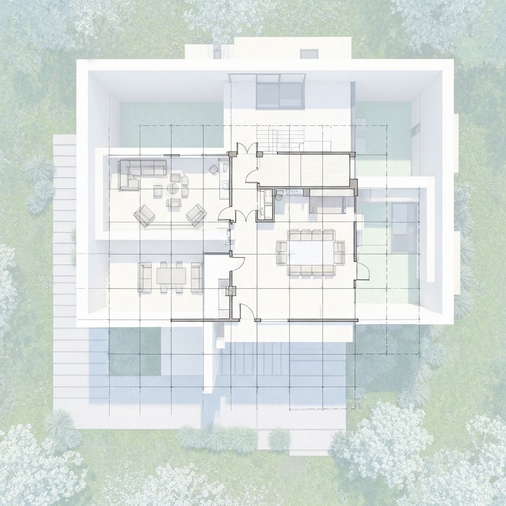 Feng Shui Bagua Map showing 9 life areas